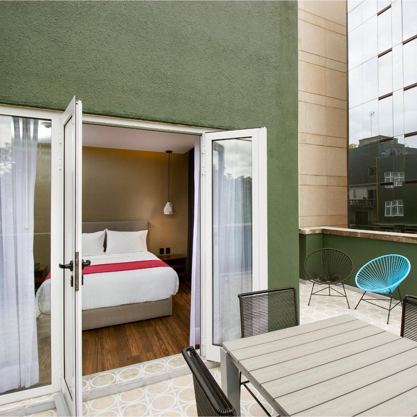 Hotel Mx Mas Reforma เม็กซิโกซิตี้ ภายนอก รูปภาพ