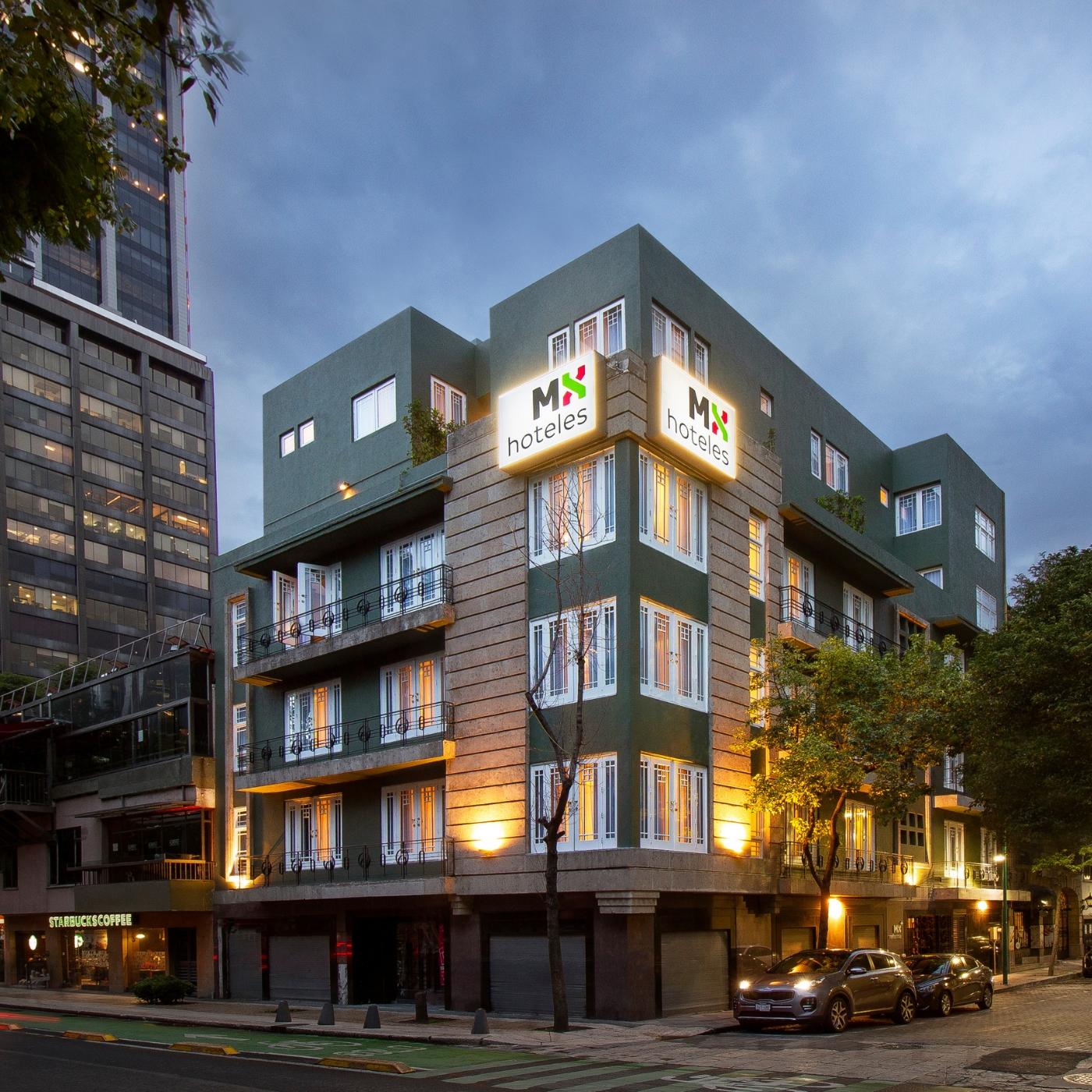 Hotel Mx Mas Reforma เม็กซิโกซิตี้ ภายนอก รูปภาพ